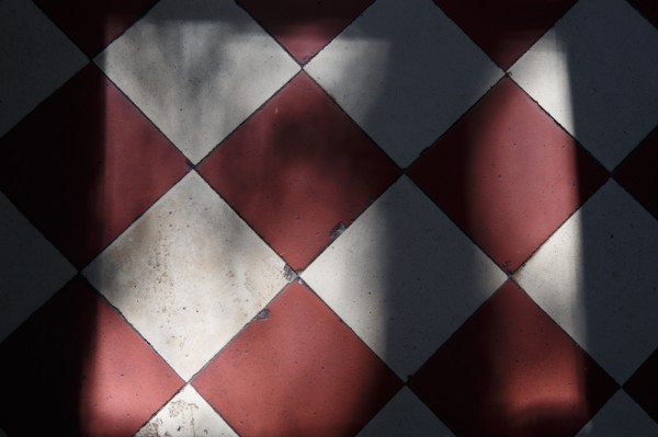 Antique terracotta tiles
