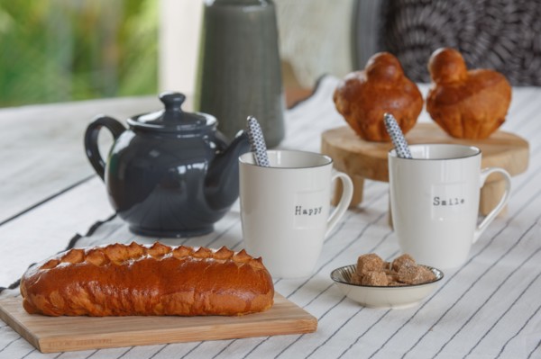 Breakfast table