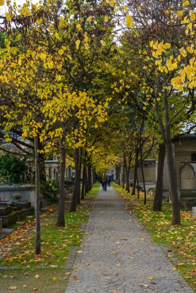 Paris, Montparnasse Cemetery at All Saints' Day