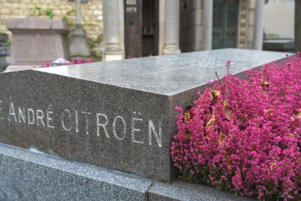 Paris, Montparnasse cemetery, tomb of André Citroën