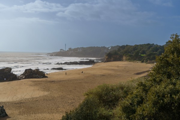 Plage de la Courance à Saint-Marc-sur-Mer, Loire-Atlantique