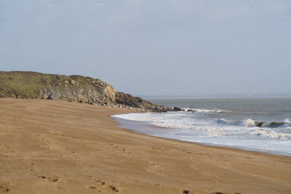 Plage de la Courance à Saint-Marc-sur-Mer, Loire-Atlantique