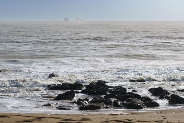 Plage de la Courance à Saint-Marc-sur-Mer, Loire-Atlantique