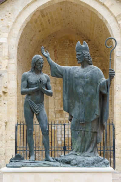 Reims, le Baptême de Clovis