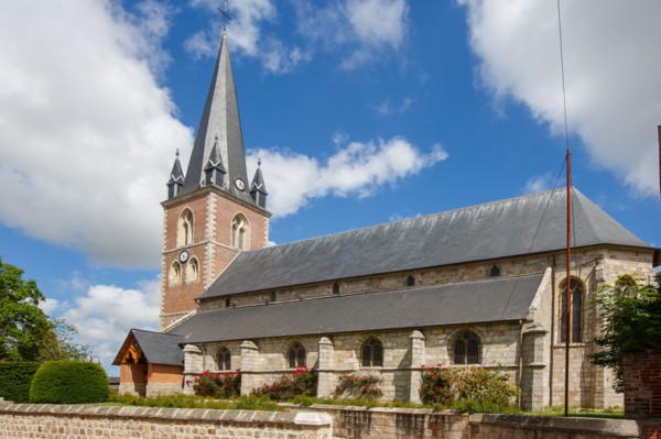 L'église de Luneray
