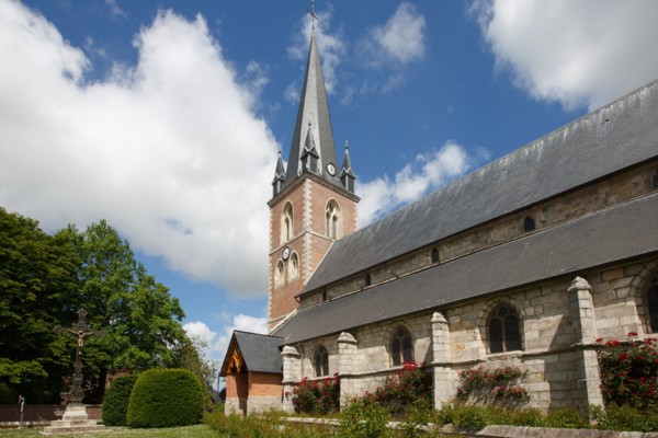 L'église de Luneray