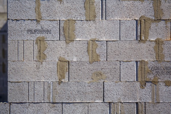 House under construction in Quiberville-sur-mer