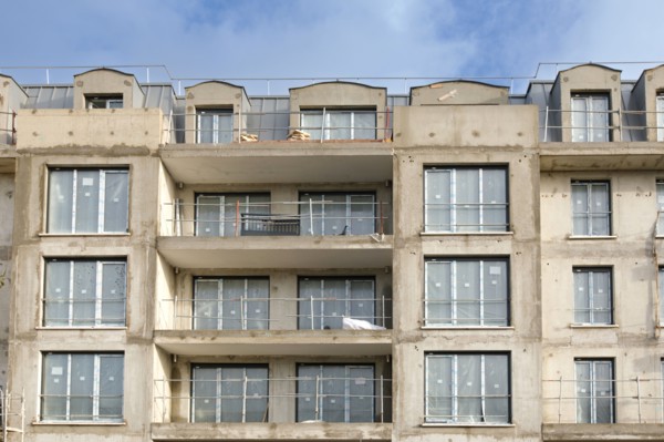 Construction site in Rueil-Malmaison