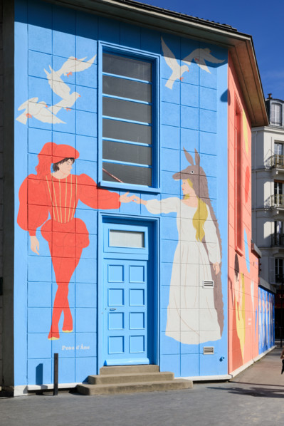 Paris, place Jacques Demy