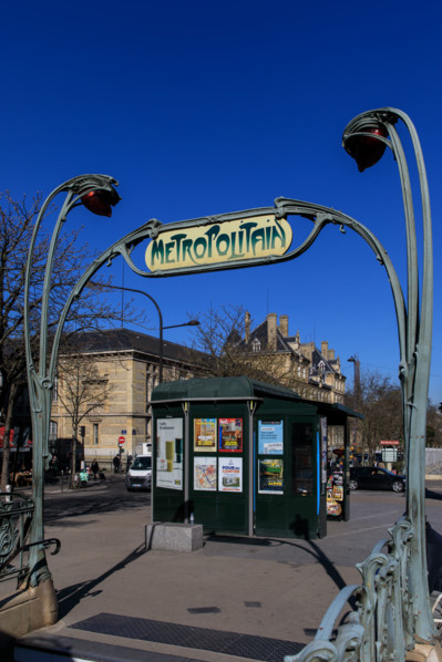 Paris, Métro Pasteur
