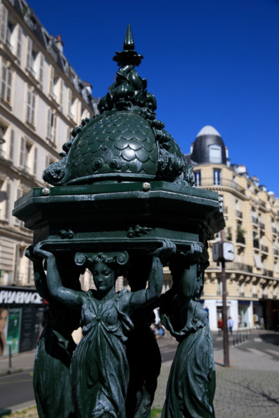 Paris, Wallace fountain