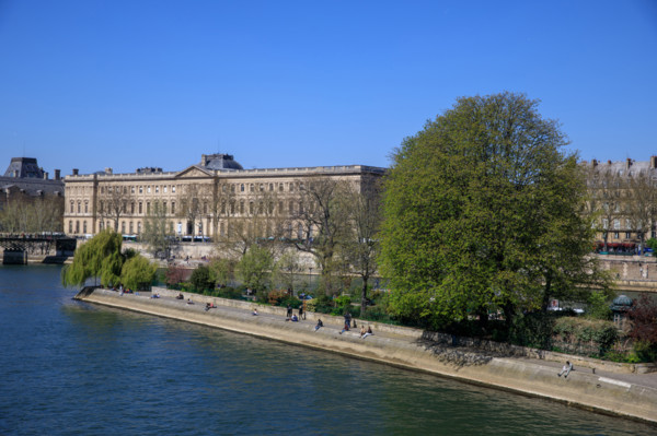 Paris, the Seine river