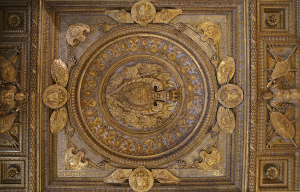 Paris, Louvre Museum, the Chambre de Parade
