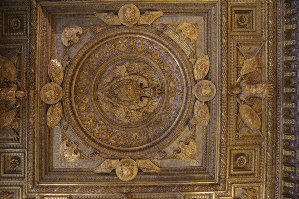 Paris, Louvre Museum, the Chambre de Parade