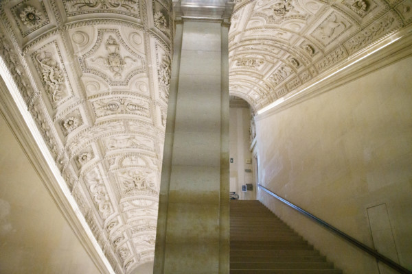 Paris, Louvre Museum, Escalier Henri II