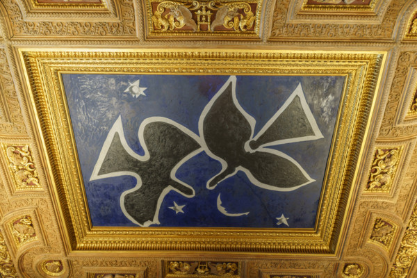 Paris, Louvre Museum, "The Birds" by Georges Braque