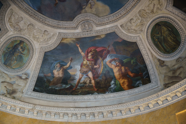 Paris, Louvre Museum, the Rotonde d'Apollon
