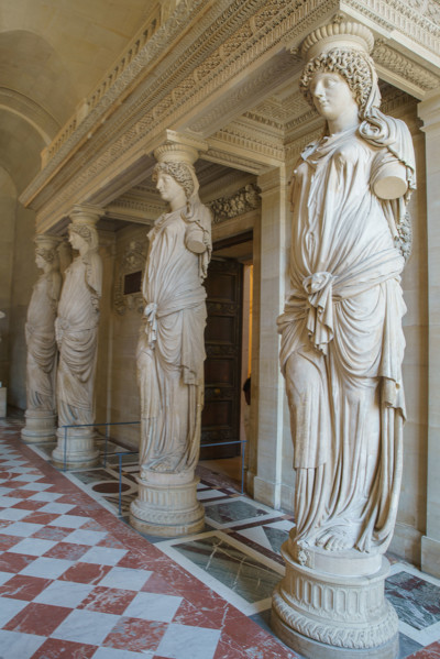 Paris, Musée du Louvre, Salle des Cariatides