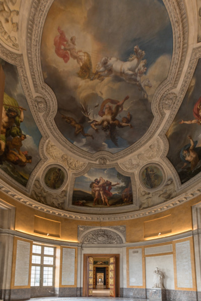 Paris, Louvre Museum, the Rotonde d'Apollon