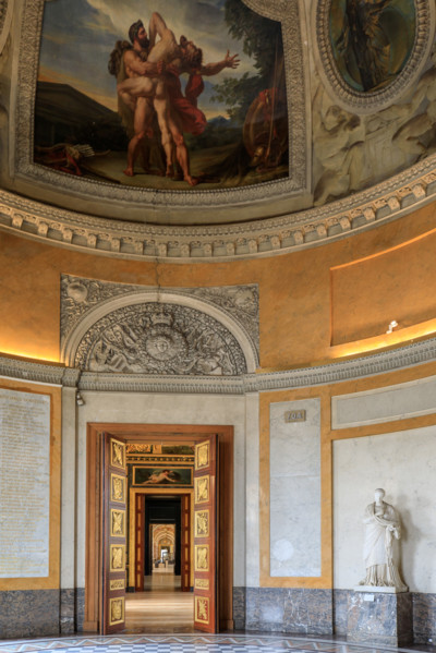 Paris, Louvre Museum, the Rotonde d'Apollon