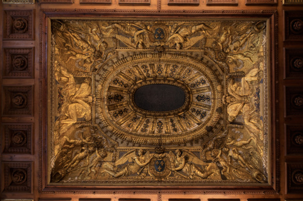 Paris, Louvre Museum, bedroom of King Louis XIV