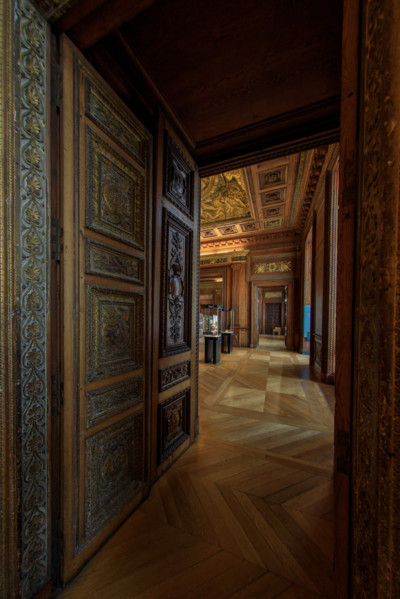 Paris, Louvre Museum, bedroom of King Louis XIV