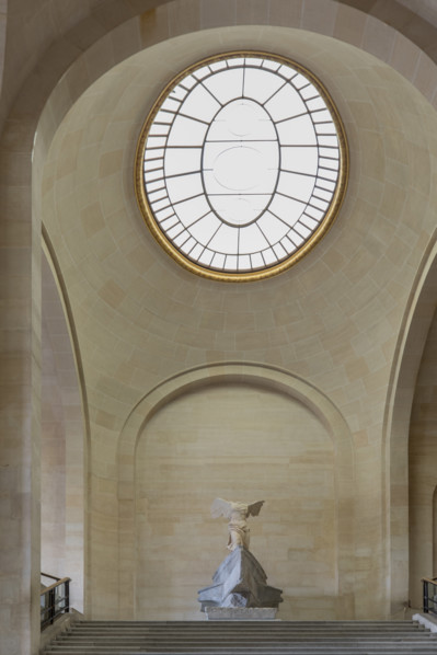 Paris, Louvre Museum, the Daru staircase