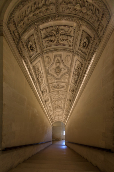 Paris, Louvre Museum, Escalier Henri II