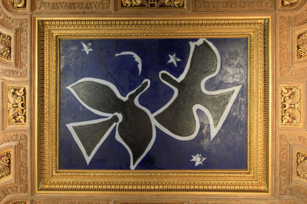 Paris, Louvre Museum, "The Birds" by Georges Braque
