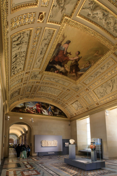 Paris, Louvre Museum, the Salle de Diane