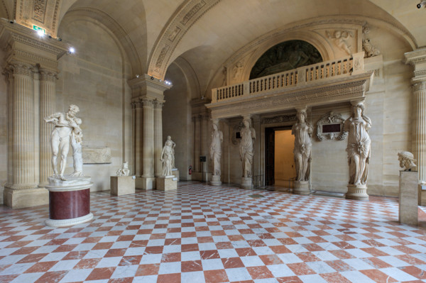 Paris, Musée du Louvre, Salle des Cariatides
