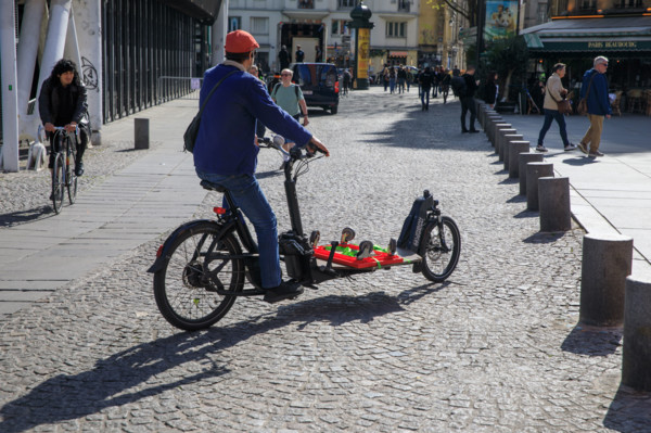 Paris, cargo bike