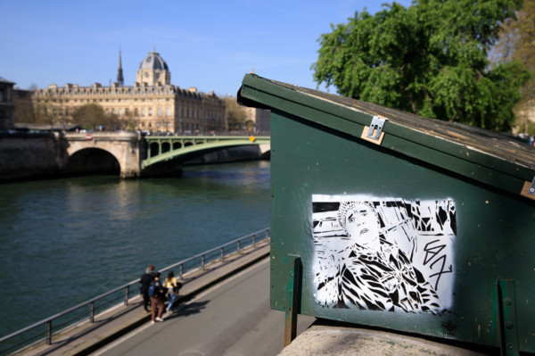 Paris, the quays of the Seine