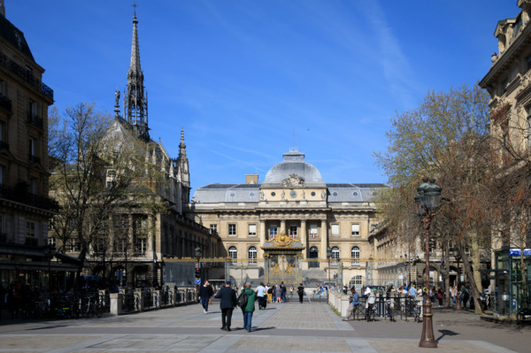 Paris, Palais de Justice et Sainte-Chapelle