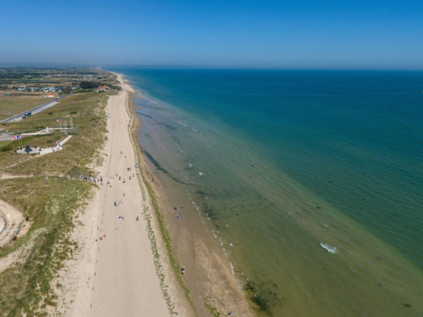 france, region Normandie, Manche, cotentin, plages du debarquement, Sainte-Marie du Mont,  Utah