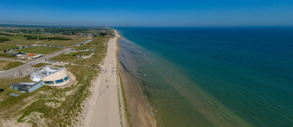 france, region Normandie, Manche, cotentin, plages du debarquement, Sainte-Marie du Mont,  Utah