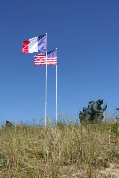 france, region Normandie, Manche, cotentin, plages du debarquement, Sainte-Marie du Mont,  Utah