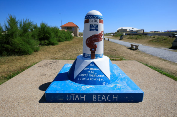france, region Normandie, Manche, cotentin, plages du debarquement, Sainte-Marie du Mont,  Utah