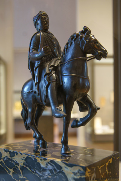 Paris, Musée du Louvre, Statue équestre de Charlemagne ou de Charles le Chauve