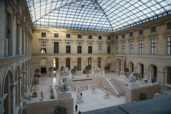 Paris, Musée du Louvre, Cour Marly