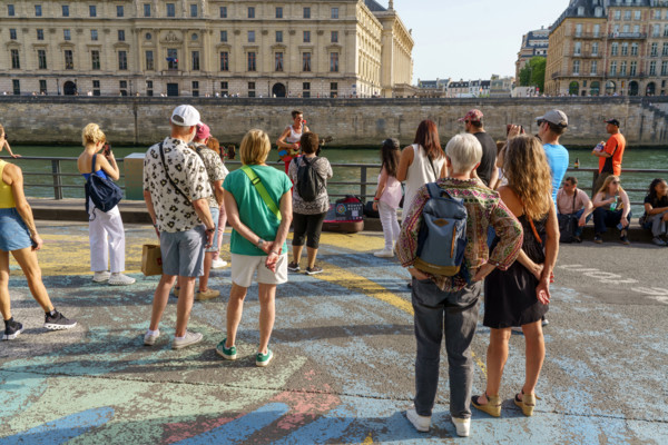 Artiste de rue à Paris