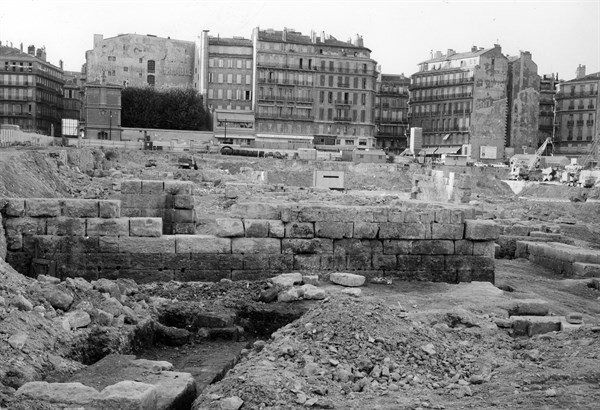 Ruines de Massilia - Fouilles de la place de la Bourse
