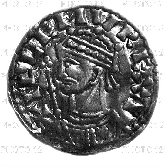 Silver coin representing William the Conqueror