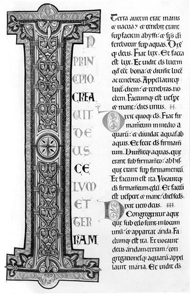 Large Bible of Clervaux the Large Initial one -