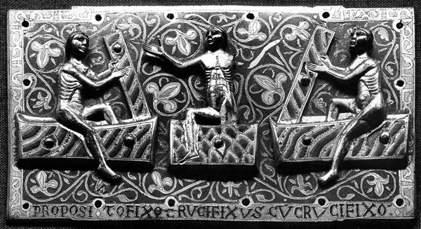 Resurrection / saints leaving their tombs (XIIIe) -