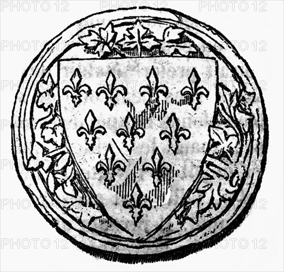 Coat of arms of Philip IV, called the Fair