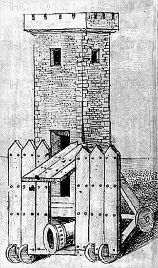 Ambulatory tower for the warriors