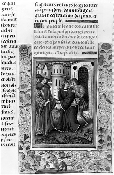 Charles of outgoing Orleans of his English prison