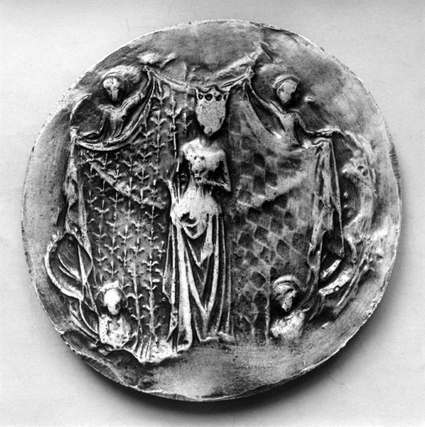 Sceau d'Isabeau de Bavière, femme de Charles VI