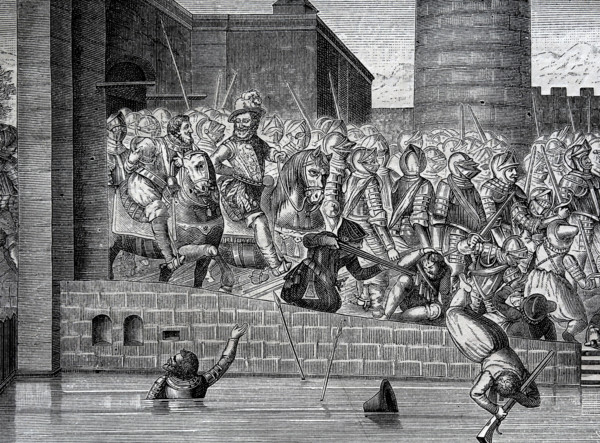 Entrée du roi Henri IV à Paris en 1594